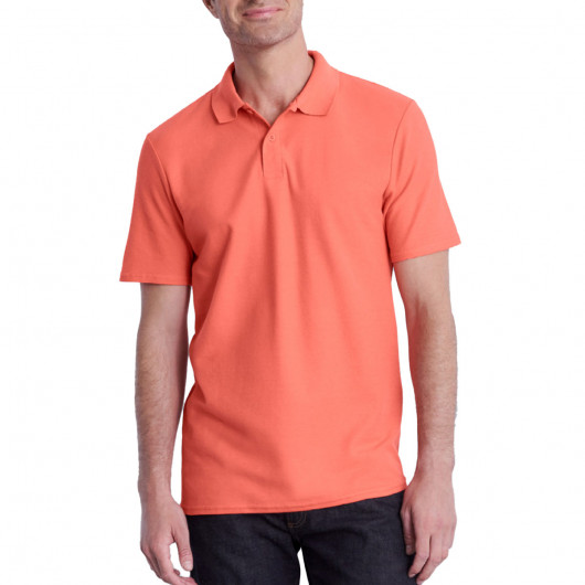 Orange Gildan Softstyle Polo Shirts